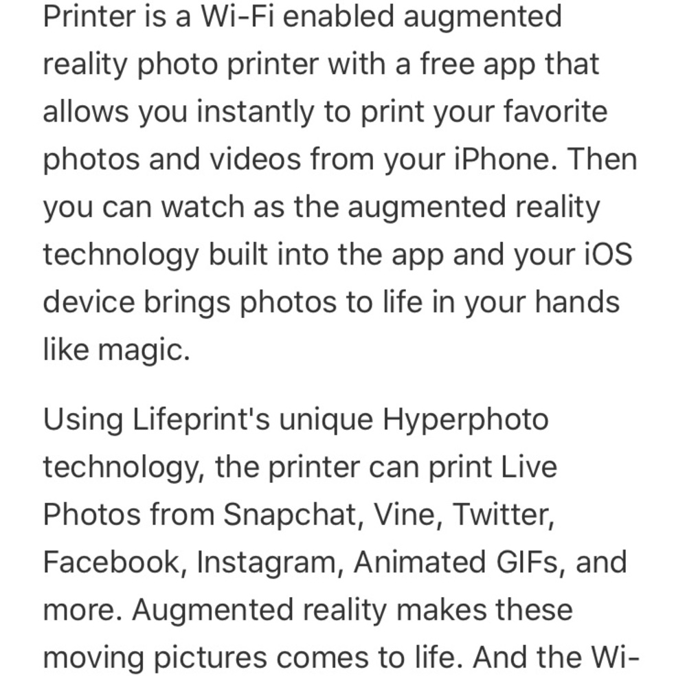 Lifeprint Printer - image 6
